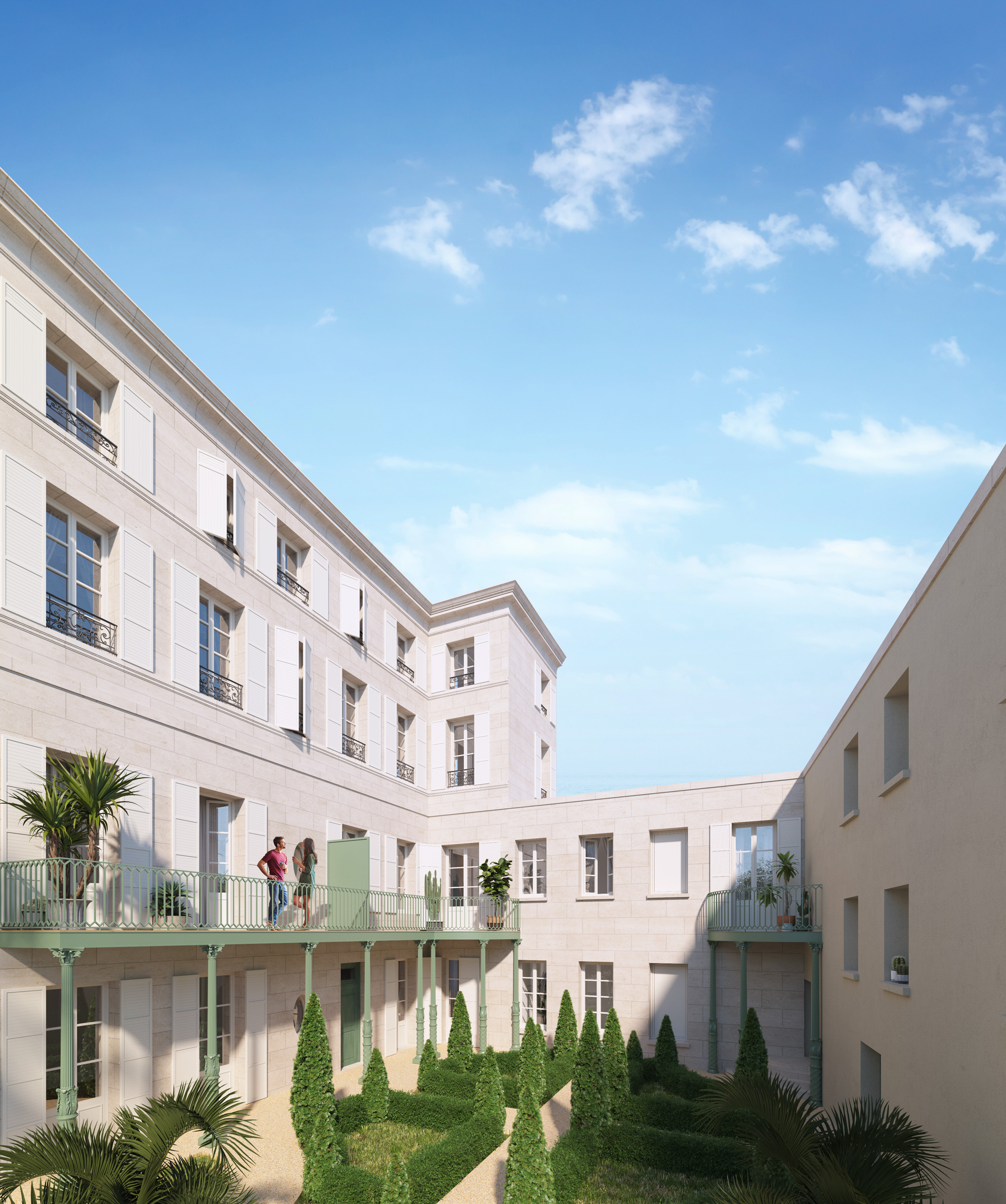 1031 Pavillon Valois cour BD