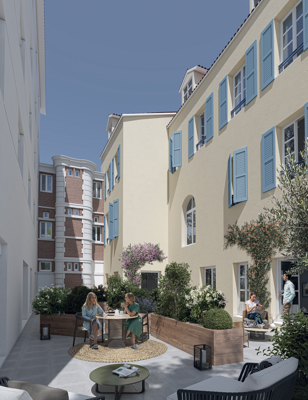 1052 Cour Richelieu 3D cour web